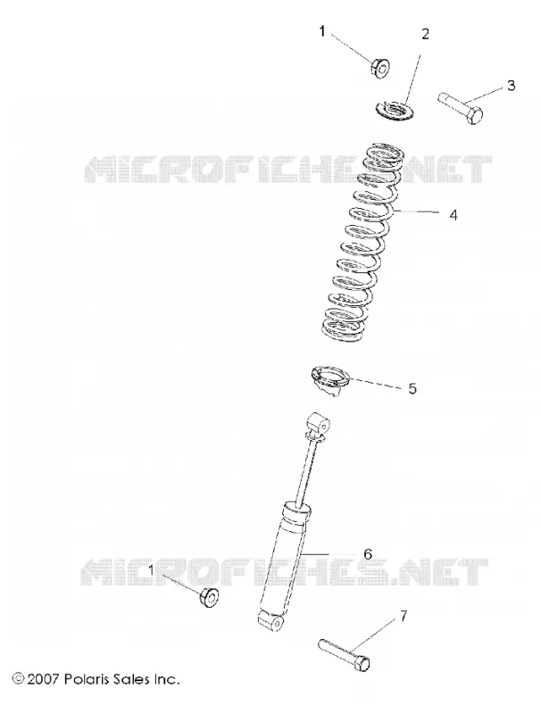 FRONT SUSPENSION SHOCK MOUNTING