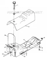 SEAT   GAS TANK TRAN SPORT 0970143 AND EUROPEAN TRAN SPORT E970143 (4938293829A007)
