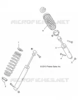 SUSPENSION, REAR SHOCK