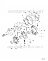 ENGINE, MAIN BEARING CASE