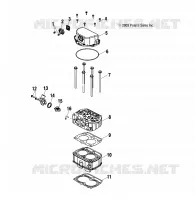 CYLINDER AND CYLINDER HEAD
