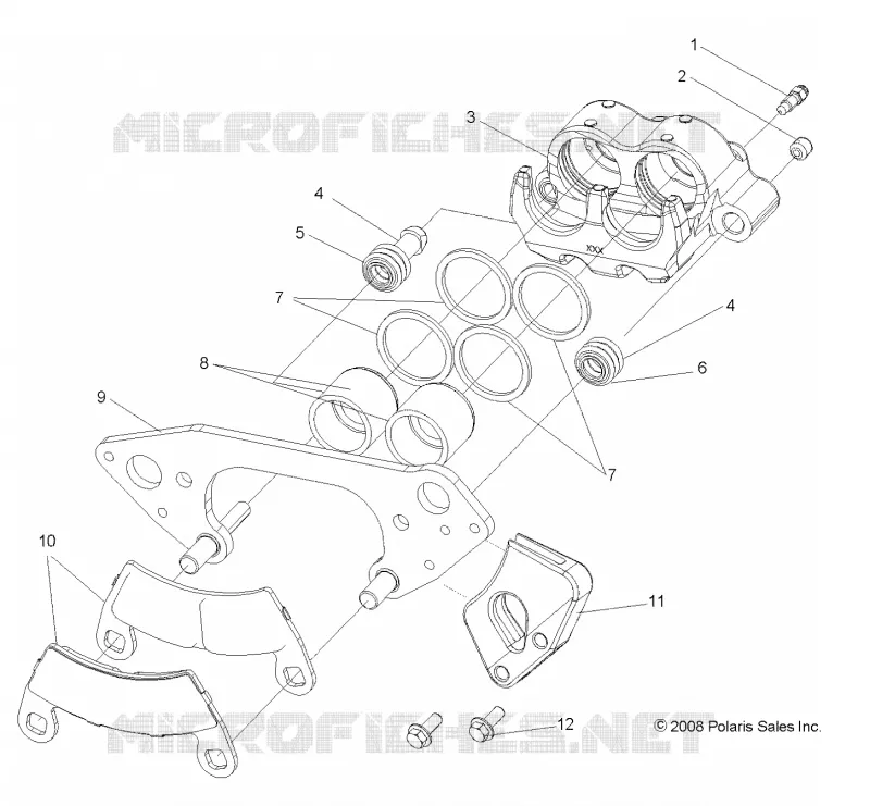 FRONT BRAKE CALIPER