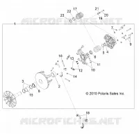 DRIVE TRAIN, PRIMARY CLUTCH