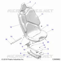 SEAT ASM.- Z24GAD92A/92B (C2689862)