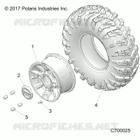 OPT, BLACK, ALUMINUM FRONT WHEELS