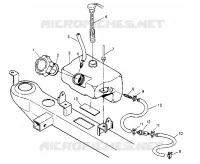 OIL TANK ASSEMBLY TRAIL BOSS W948527 (4926822682A011)