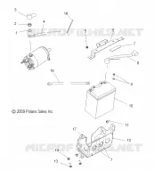 BATTERY AND CABLES