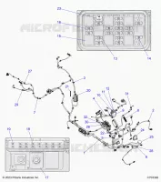ELECTRICAL, WIRE HARNESS, CHASSIS