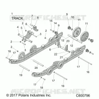 REAR SUSPENSION AND TRACK