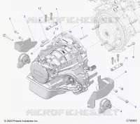 DRIVE TRAIN, TRANSMISSION MOUNTING