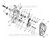 CHAINCASE ASSEMBLY LITE GT 0943133 AND STARLITE GT 0943127 (49250125010015)