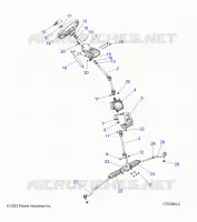 POWER STEERING  ASM. -Z23N4V99AL/BL/AR/BR (C703084-2)