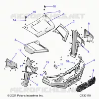 HOOD, AND FRONT FENDERS