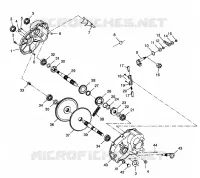 GEARCASE TRAIL BOSS W98AA25C (4945314531C003)