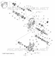 MAIN GEARCASE INTERNALS COMPONENTS 1