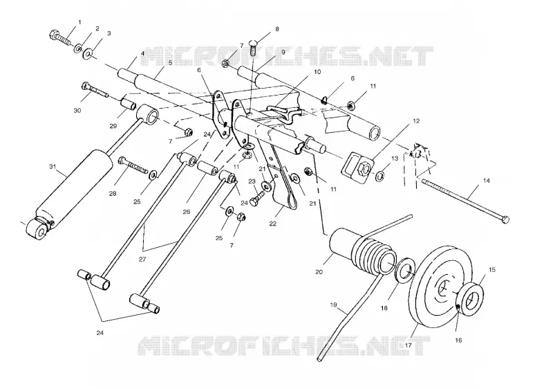 REAR TORQUE ARM