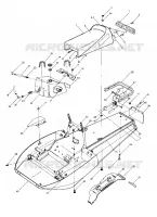 CHASSIS AND SEAT STAR AND SPRINT E/S (4915431543001A)