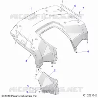 REAR BODYWORK CAB