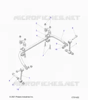 SUSPENSION, REAR STABILIZER BAR