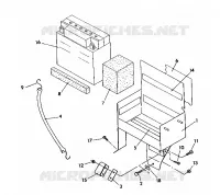 BATTERY BOX 500 SPX (4922552255012A)