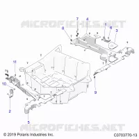 REAR BODYWORK RACK, MOUNTING