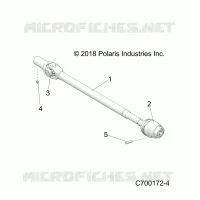 DRIVE TRAIN, FRONT PROP SHAFT