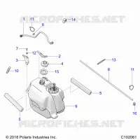 FUEL SYSTEM, FUEL TANK ASM.