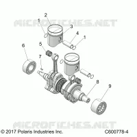 ENGINE, PISTON & CRANKSHAFT