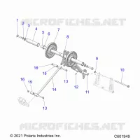 SUSPENSION, REAR TORQUE ARM