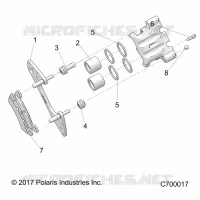 FRONT BRAKE CALIPER