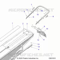 BUMPER, REAR