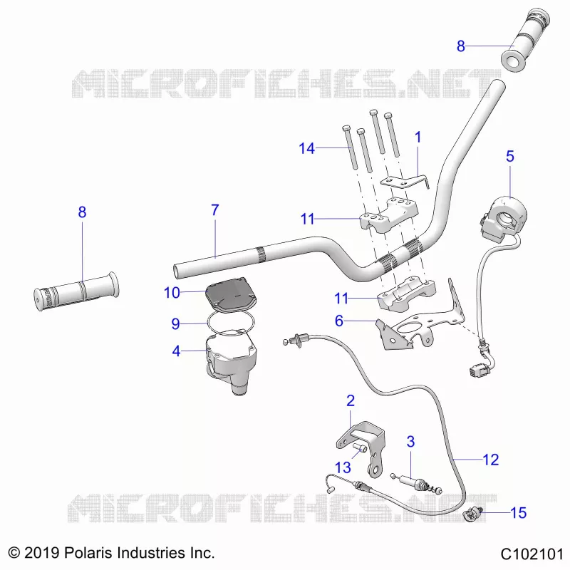 STEERING, HANDLEBARS