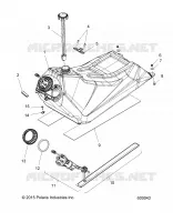FUEL SYSTEM, FUEL TANK ASM.