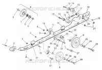 RAIL MOUNTING (SUSPENSION) 600 XC 0971776 AND EUROPEAN 600 XC E971776 (4937933793B010)