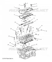 CYLINDER HEAD AND RELATED PARTS