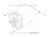 DRIVE TRAIN, GEARCASE MOUNTING, REAR