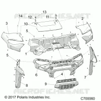 HOOD AND FRONT FACIA