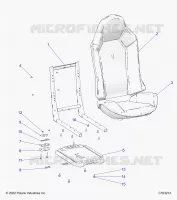 SEAT ASM. AND SLIDER