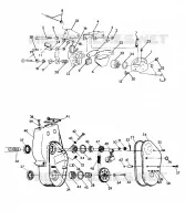 BRAKE   CHAINCASE ALL SWEDISH SNOWMOBILES LESS SUPERTRAK, WIDETRAK   LITE (4922482248001A)