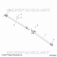 DRIVE TRAIN, FRONT PROP SHAFT