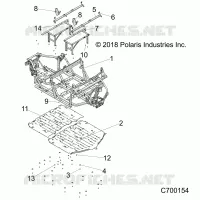 CHASSIS, MAIN FRAME AND SKID PLATES