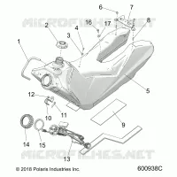 FUEL SYSTEM, FUEL TANK ASM.