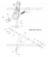 SUSPENSION, A-ARM AND STRUT MOUNTING