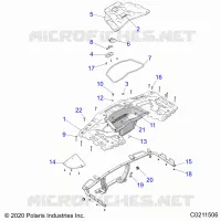 REAR BODYWORK RACK