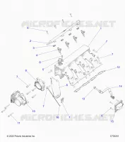 INTAKE MANIFOLD, FUEL RAIL AND RELATED