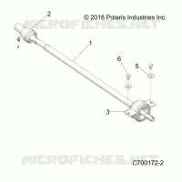 DRIVE TRAIN, REAR PROP SHAFT
