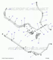 COOLING ROUTING MANIFOLD