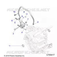 DRIVE TRAIN, MAIN GEARCASE MOUNTING