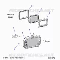 ELECTRICAL, MULTI FUNCTION GAUGE