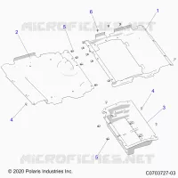 FLOOR PANELS, UNDERSEAT